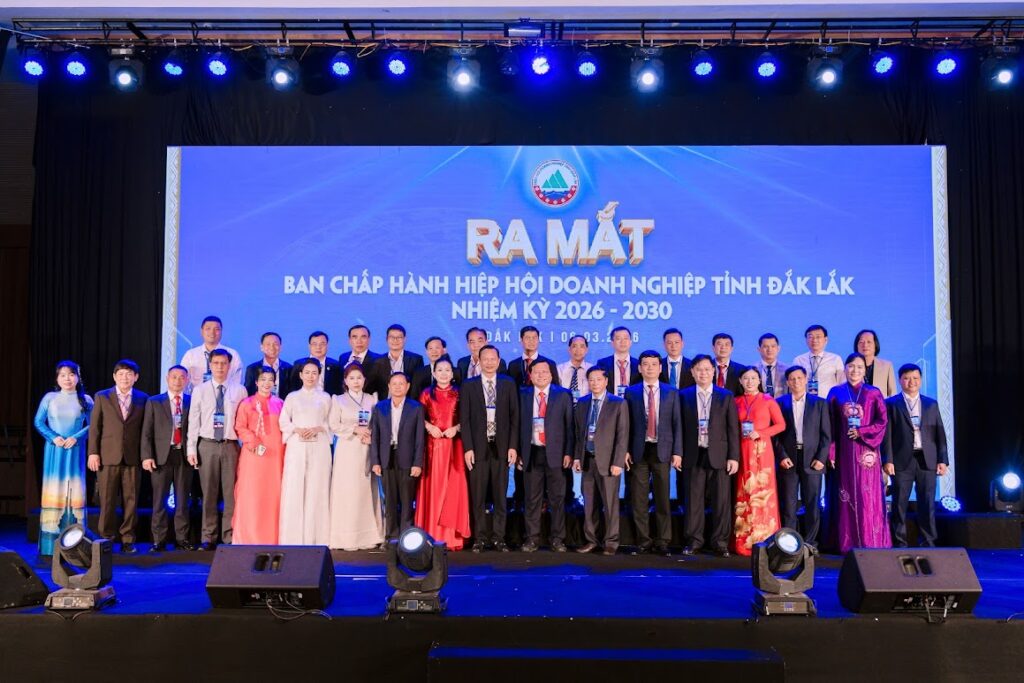 Đại hội Hiệp hội Doanh nghiệp tỉnh Đắk Lắk nhiệm kỳ I 2026-2030