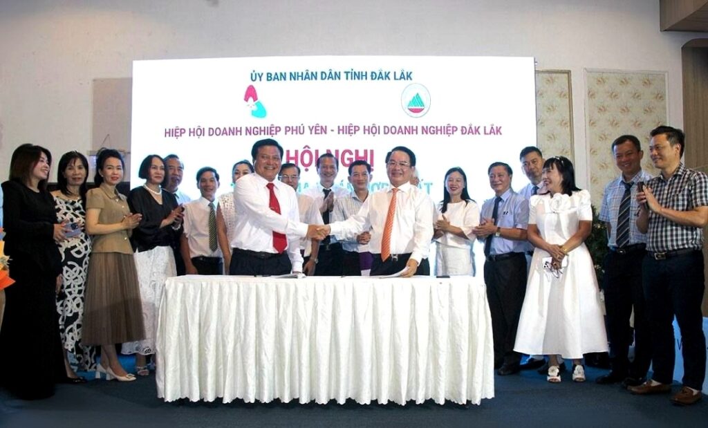 Hiệp hội Doanh nghiệp Phú Yên và Đắk Lắk chính thức hợp nhất